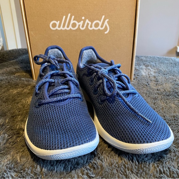 allbirds Other - allbirds Tree Runner men’s in marine blue and blizzard. New with box